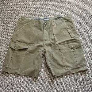 Men's Khaki Cargo Shorts